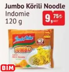 INDOMİE JUMBO KÖRİLİ NOODLE